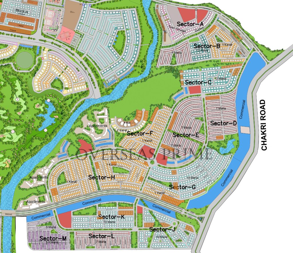 Capital Smart City Islamabad Balloting Map